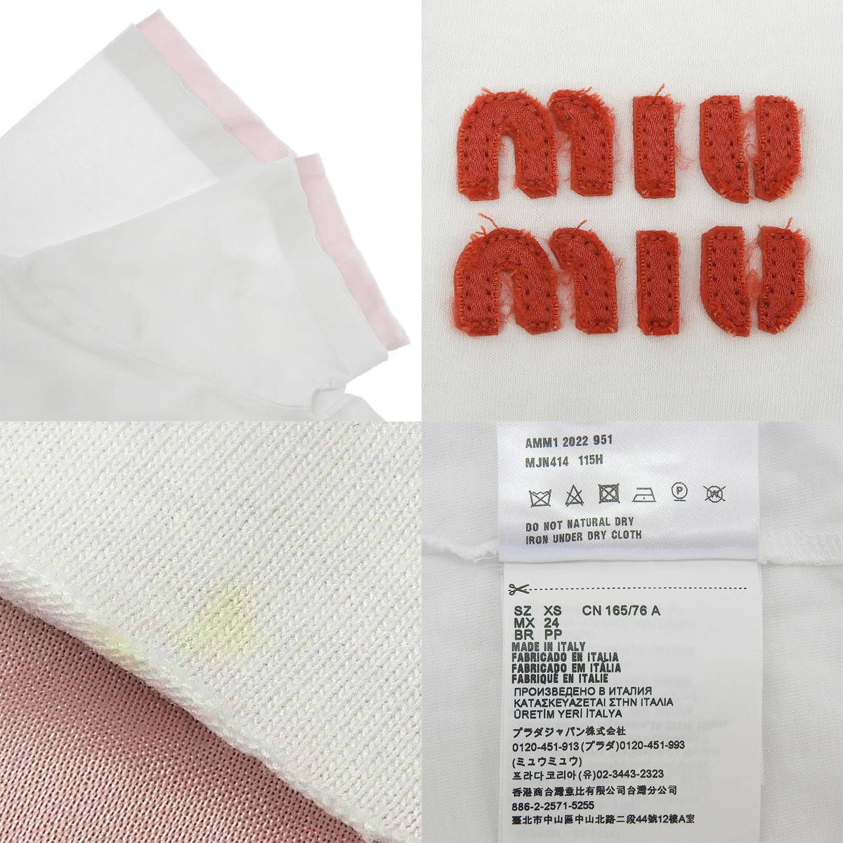 低领刺绣logo T恤 2022年 XS 短袖 做旧处理