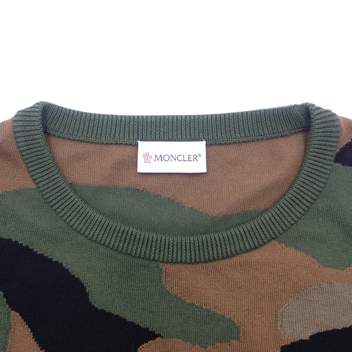 MAGLIA TRICOT カモフラ ニット 2017年 M
