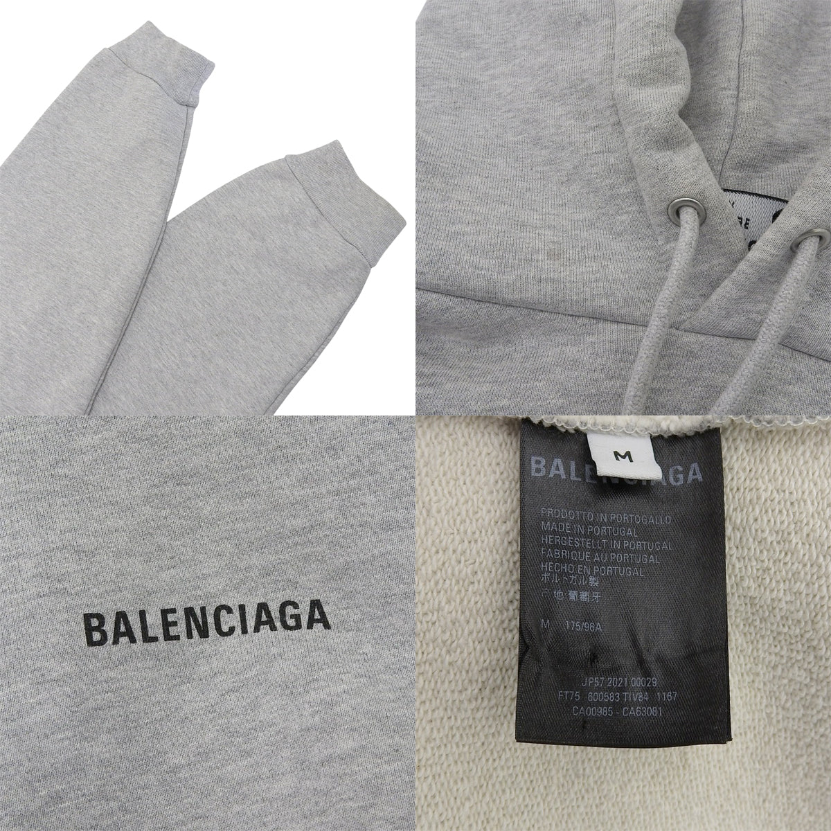 Logo连帽派克大衣 2021款 中号