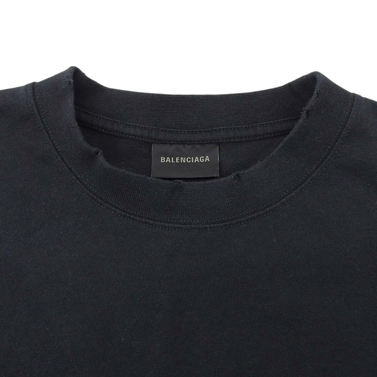 ロゴ刺繍 Tシャツ 2022年 XXS 半袖 ダメージ加工