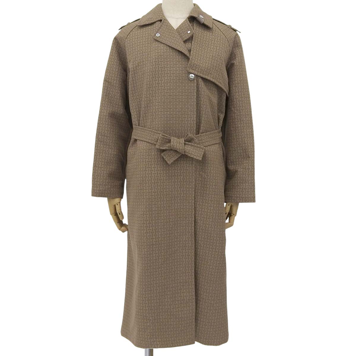 モザイク トレンチ コート 2024年 42