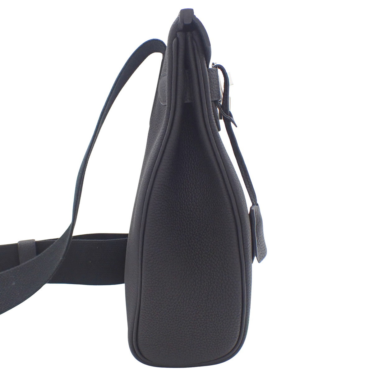 凯莉包,鳄鱼皮,黑色,银色五金,Z刻印。