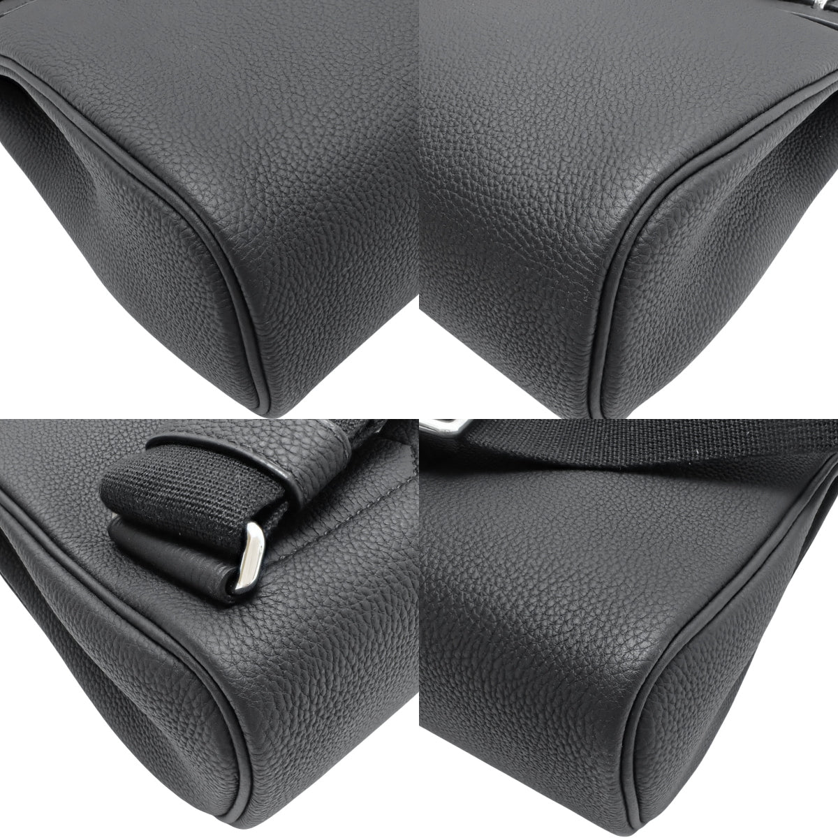 凯莉包,鳄鱼皮,黑色,银色五金,Z刻印。