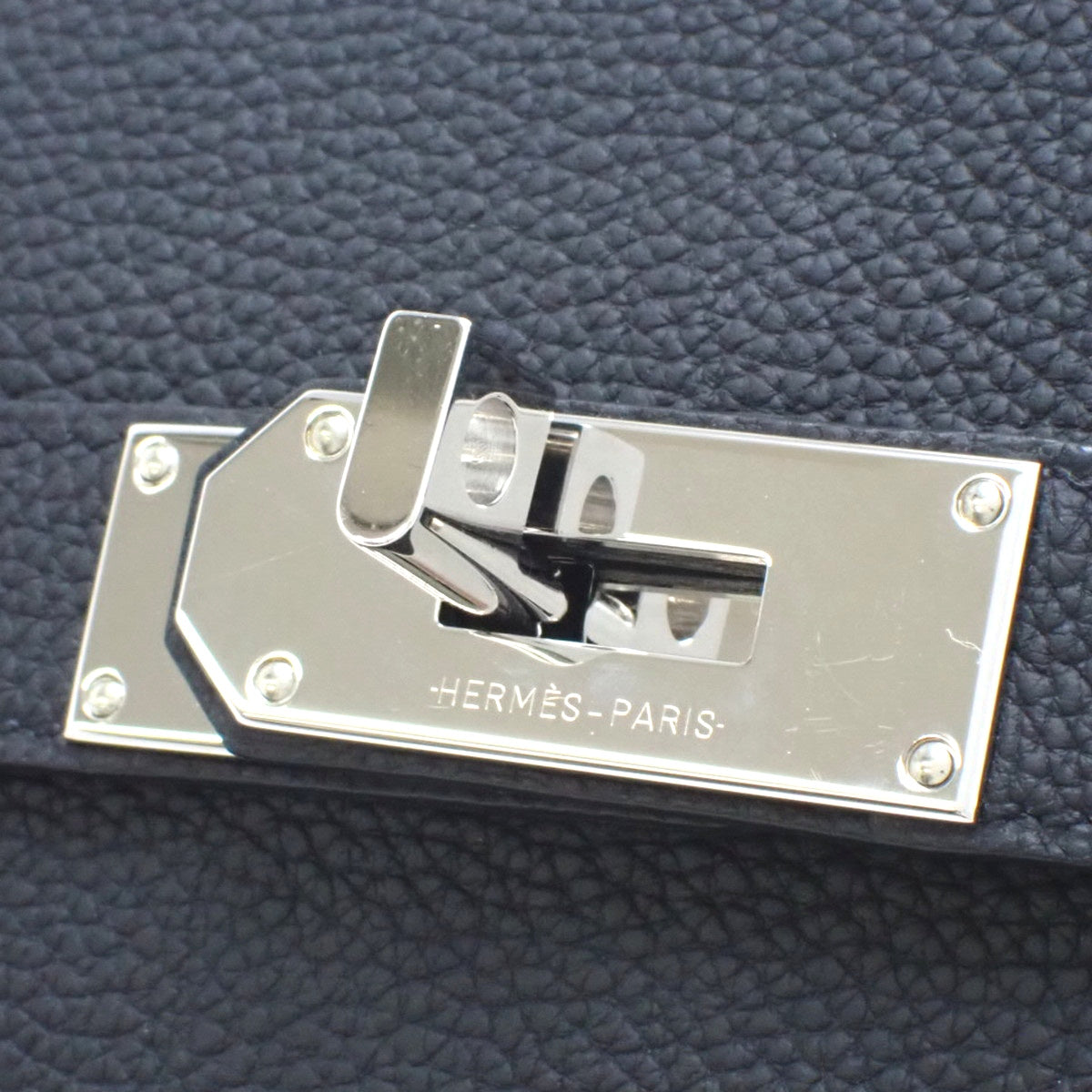 凯莉包,鳄鱼皮,黑色,银色五金,Z刻印。