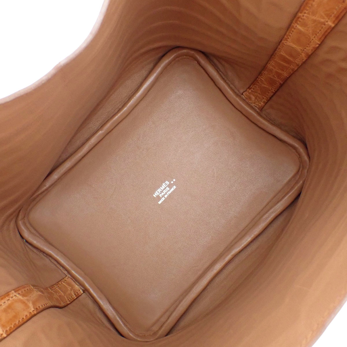 Picotin Lock PM 尼罗鳄鱼皮哑光款 钯金五金件 金色 银色五金件 □R刻印