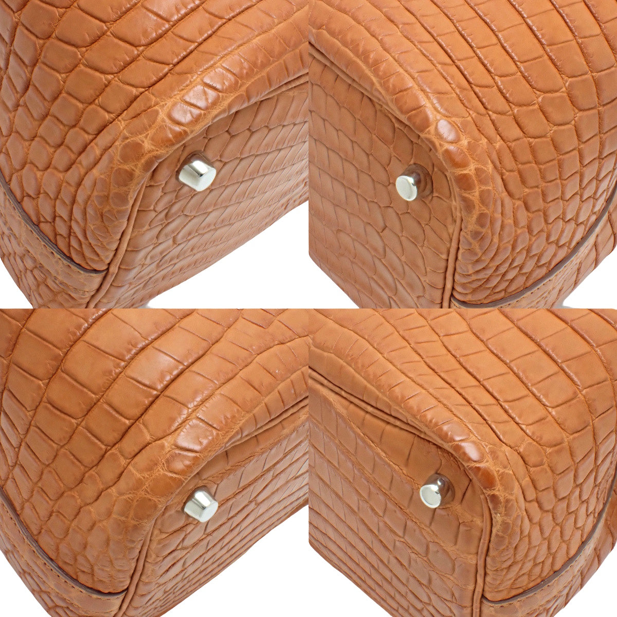 Picotin Lock PM 尼罗鳄鱼皮哑光款 钯金五金件 金色 银色五金件 □R刻印