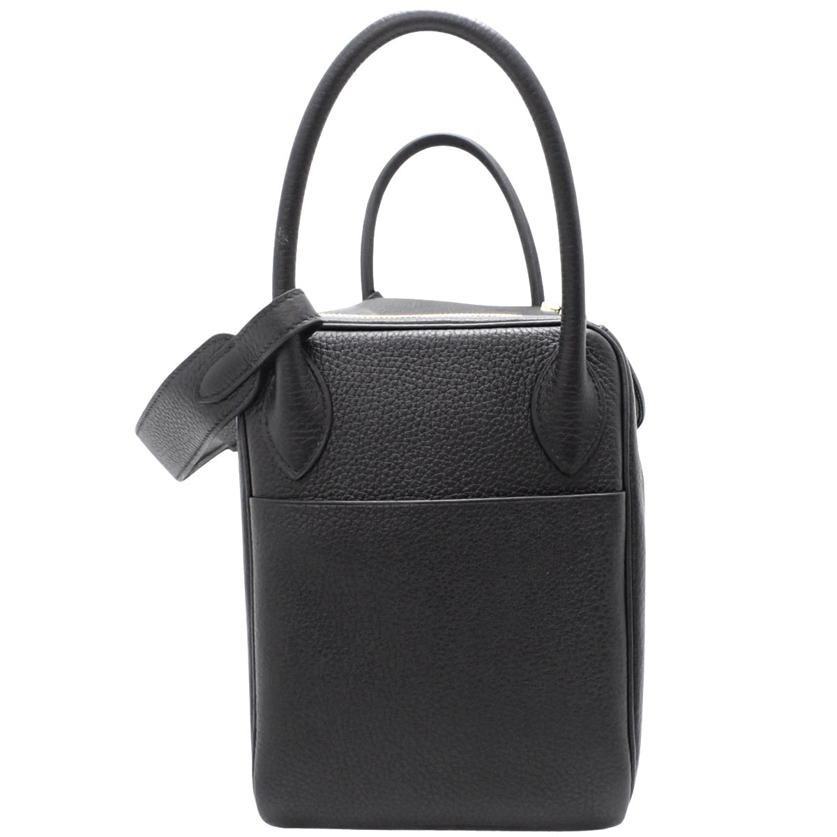 Lindy 30,Taurillon Clemence皮革,黑色,金色五金件,Z刻印。