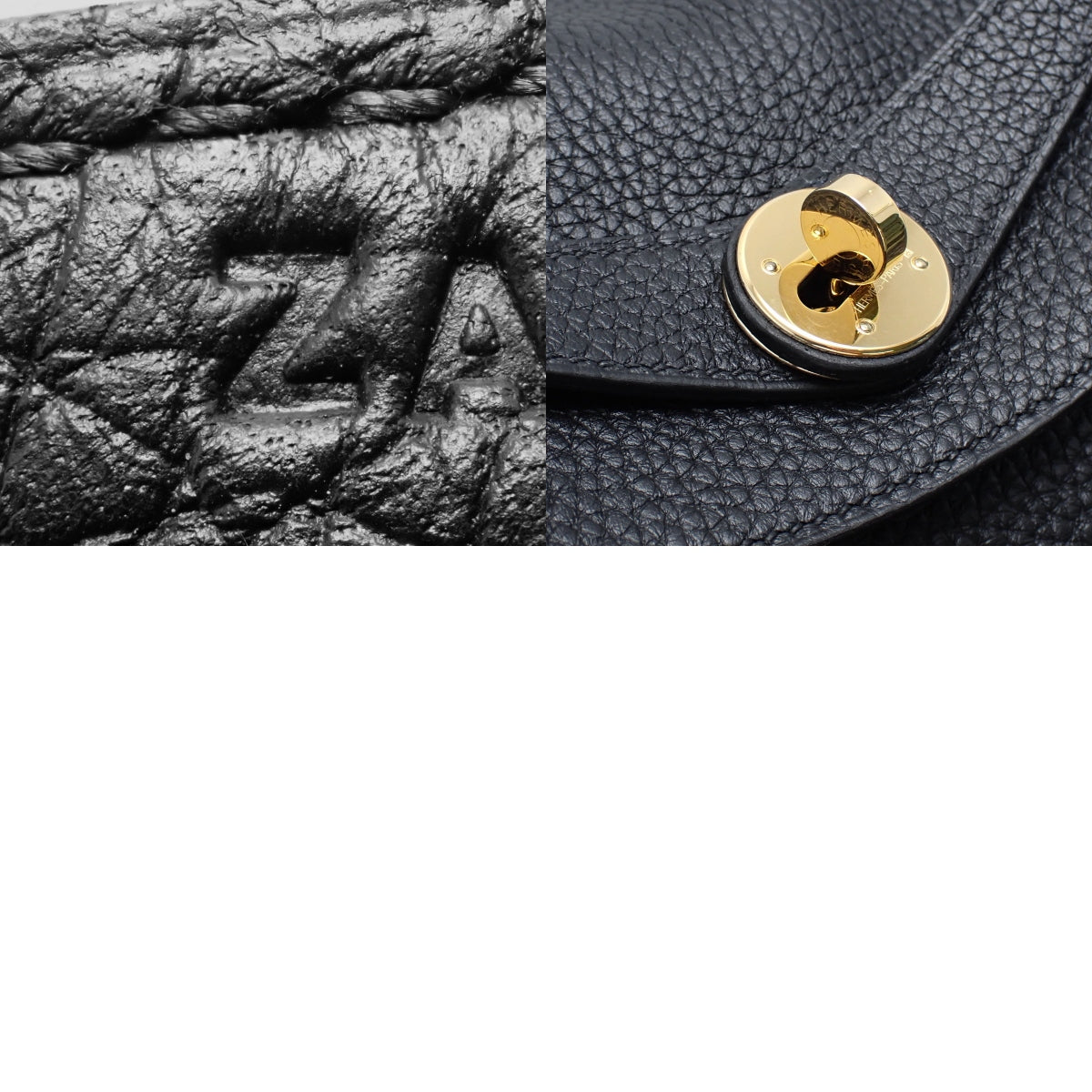 Lindy 30,Taurillon Clemence皮革,黑色,金色五金件,Z刻印。