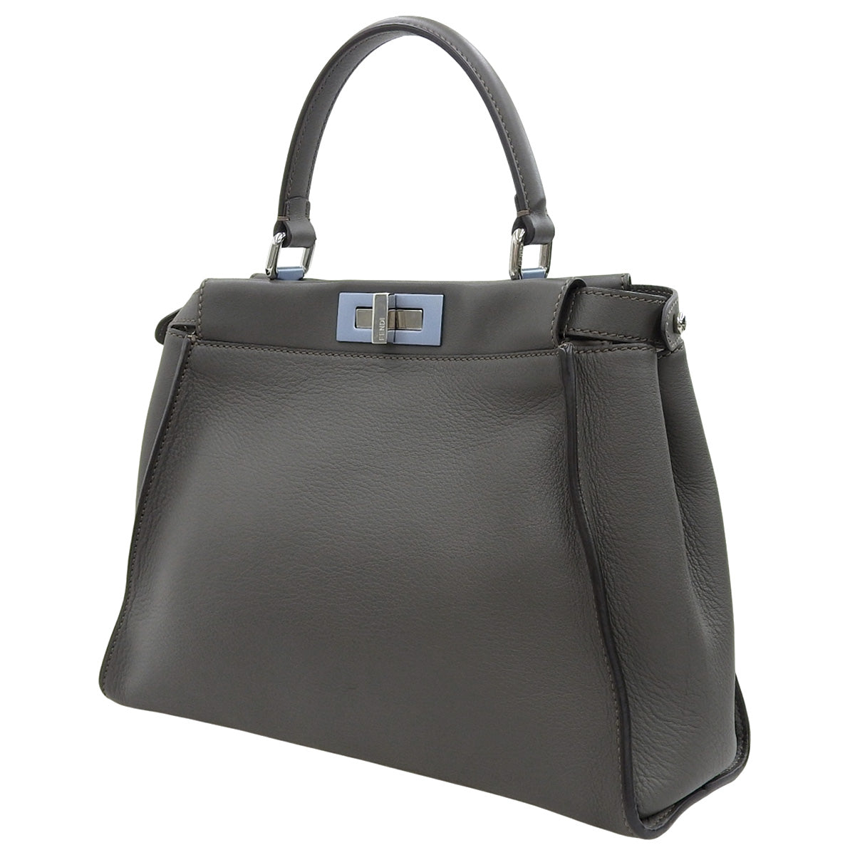 ピーカブー ミディアム カーフ グレー