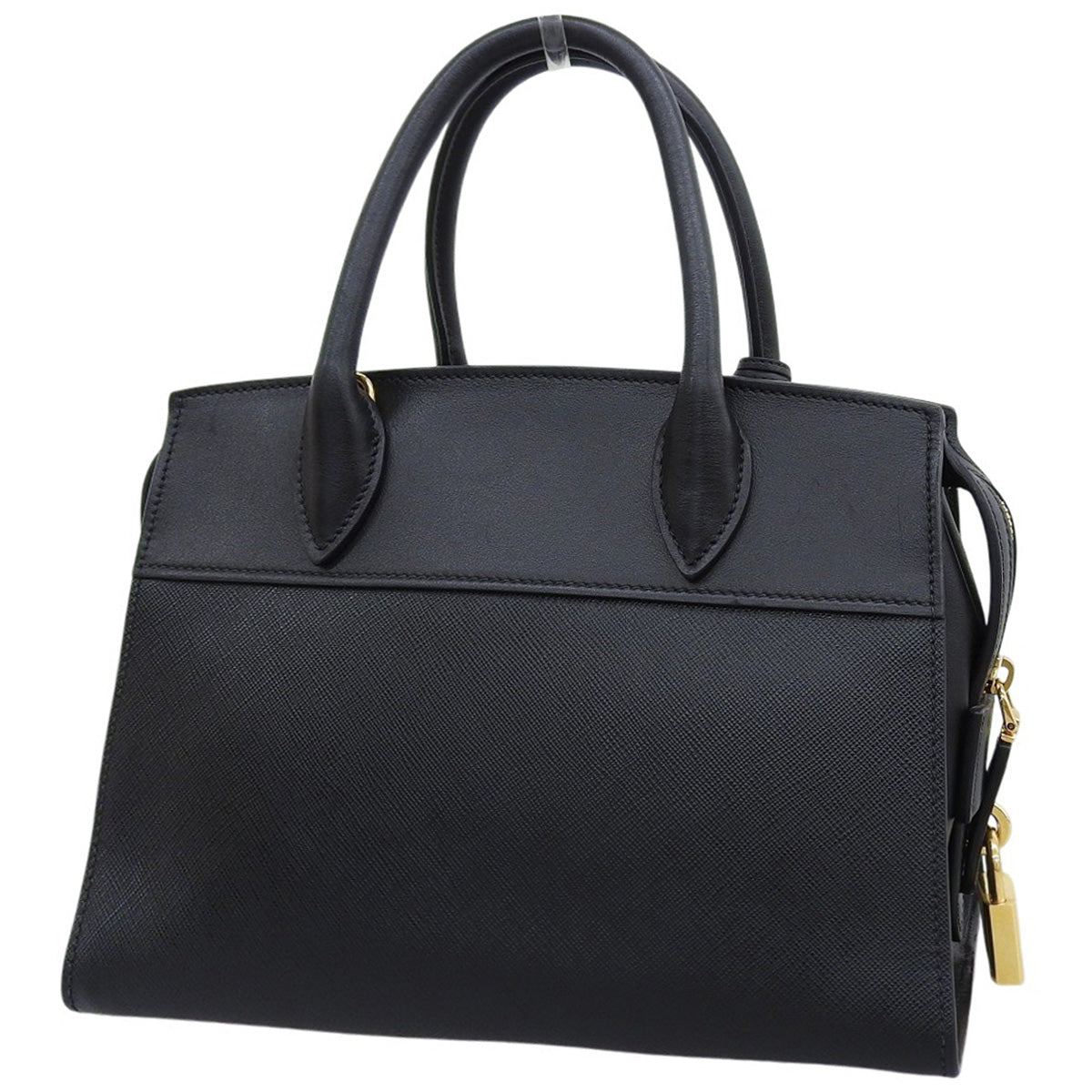 エスプラナード ハンドバッグ サフィアーノレザー カーフ SAFFIANO+CITY C NERO 1BA045