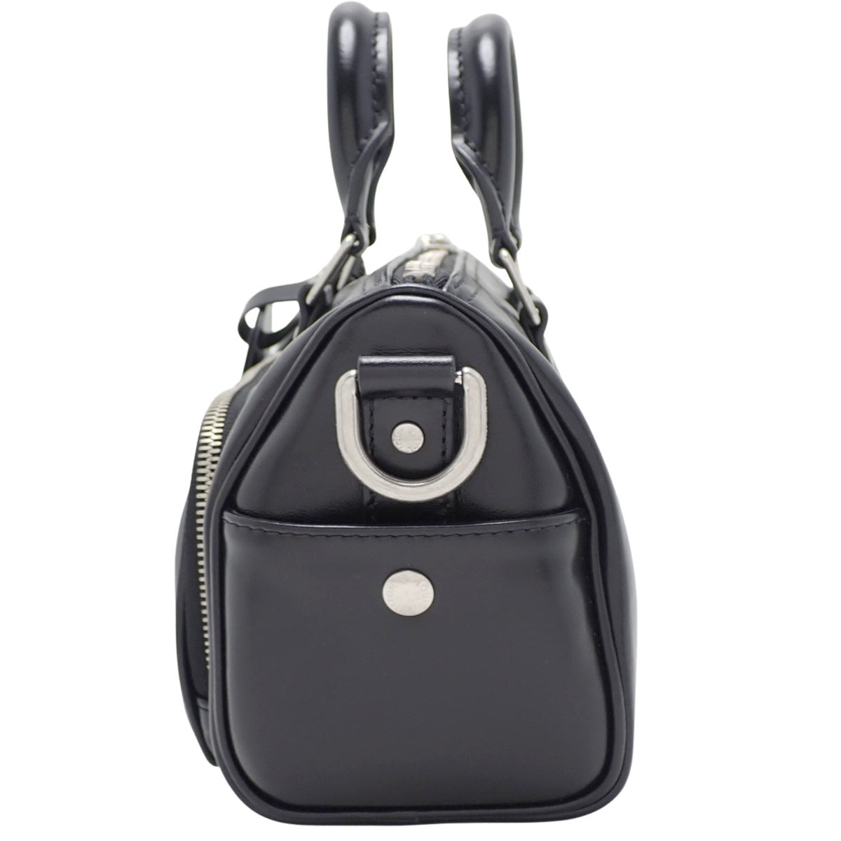 Keypole Keypole Cargo Shoulder Bag 25 Calfskin Black M13988