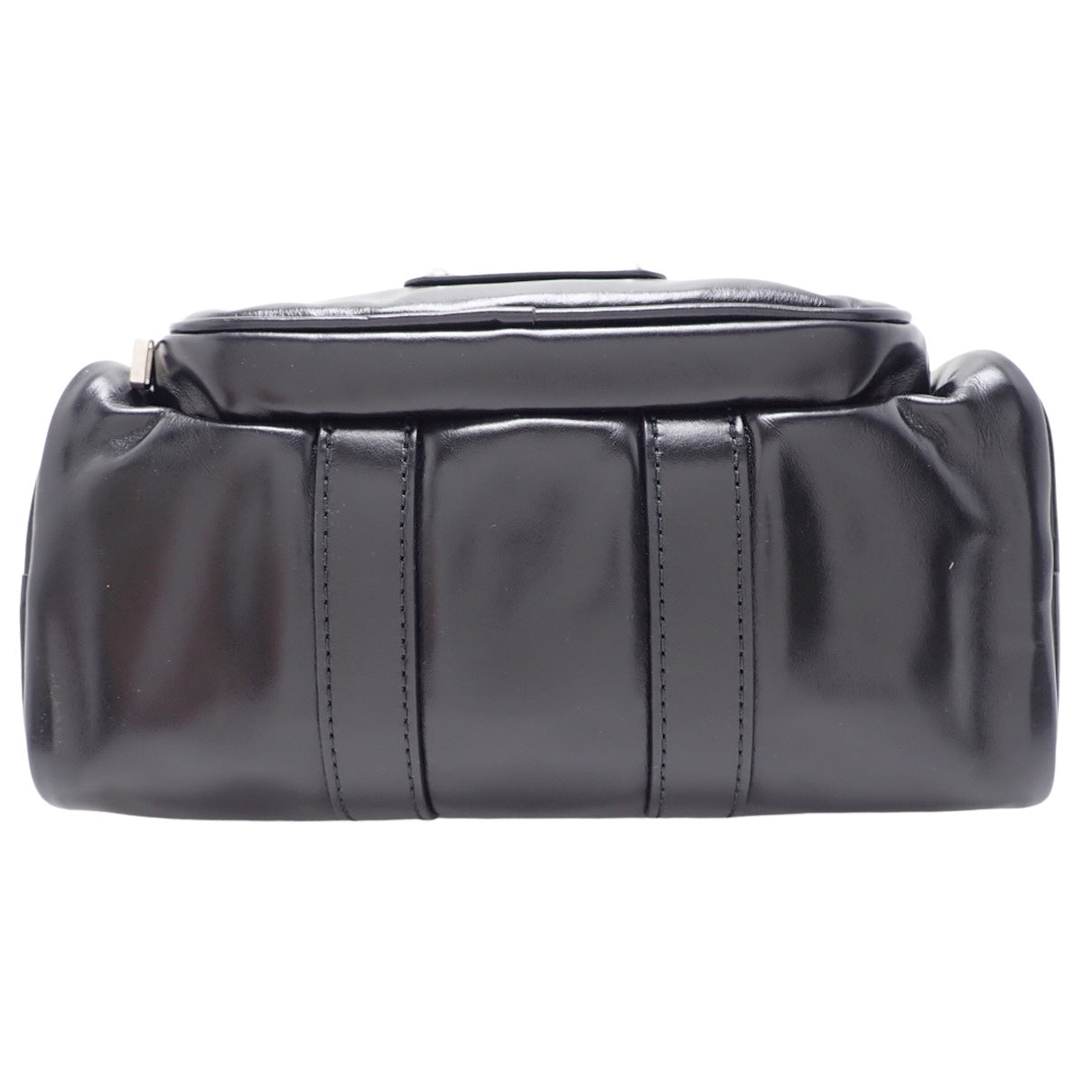Keypole Keypole Cargo Shoulder Bag 25 Calfskin Black M13988