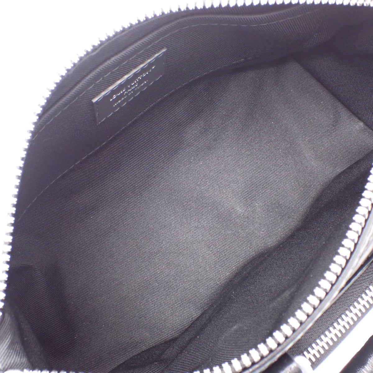 Keypole Keypole Cargo Shoulder Bag 25 Calfskin Black M13988
