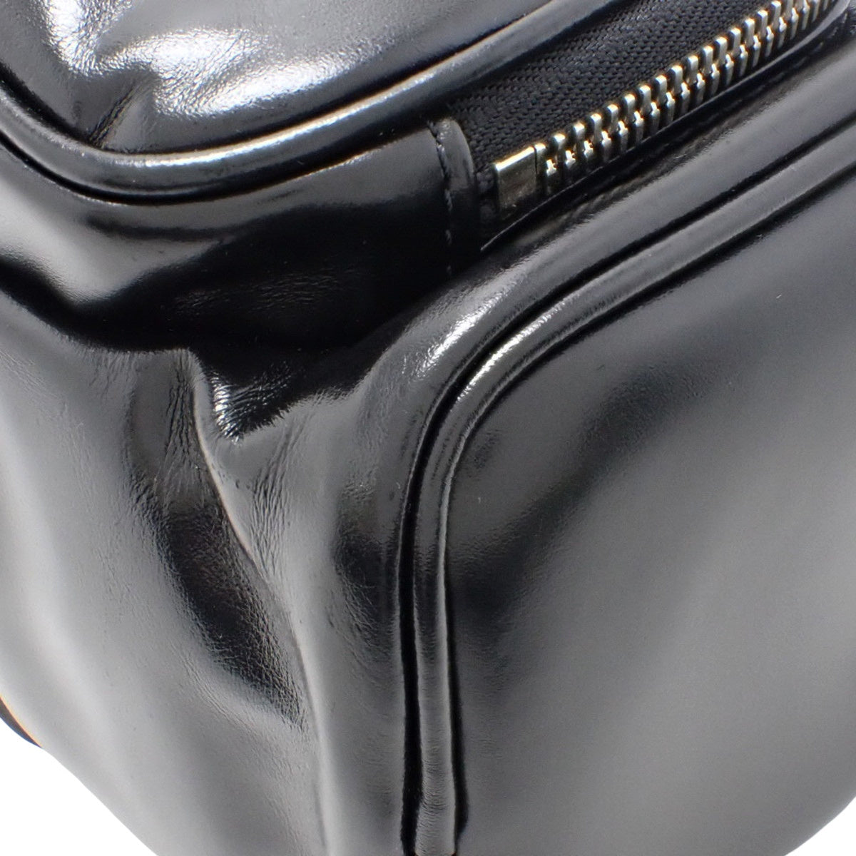 Keypole Keypole Cargo Shoulder Bag 25 Calfskin Black M13988