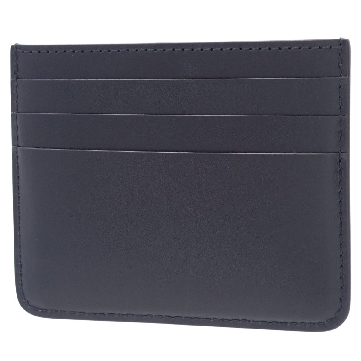 C de Cartier Simple Card Holder, Calfskin, Black, L3001870