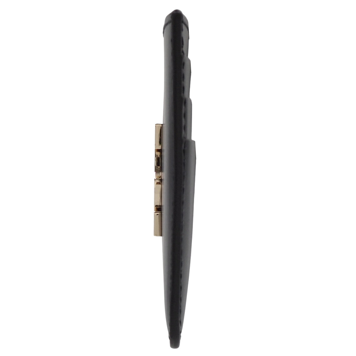 C de Cartier Simple Card Holder, Calfskin, Black, L3001870