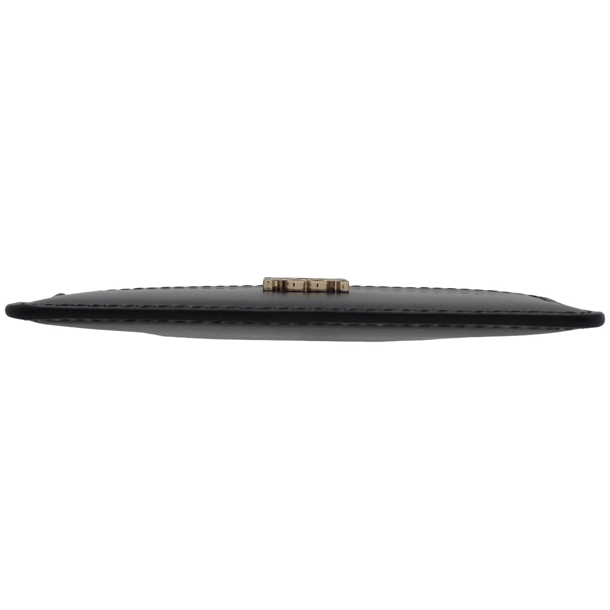 C de Cartier Simple Card Holder, Calfskin, Black, L3001870