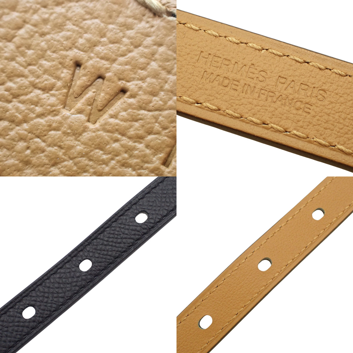 Belt, Pop'H 15 80, Epsom calfskin, palladium hardware, W stamp.