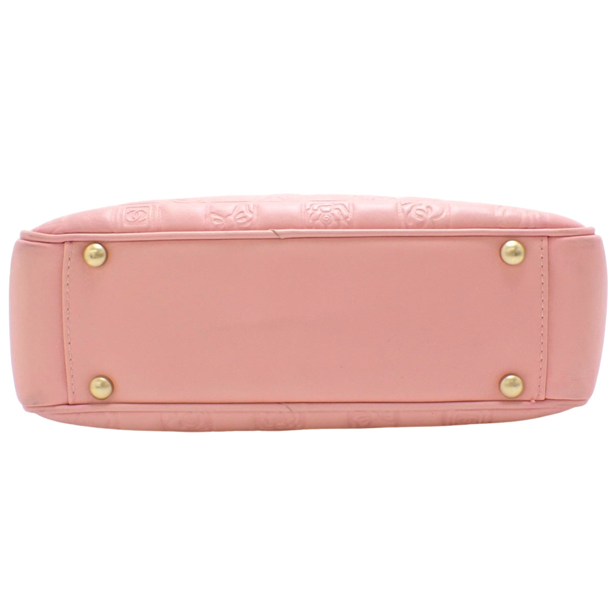 Choco Bar Icon Tote Bag, Lambskin, Pink