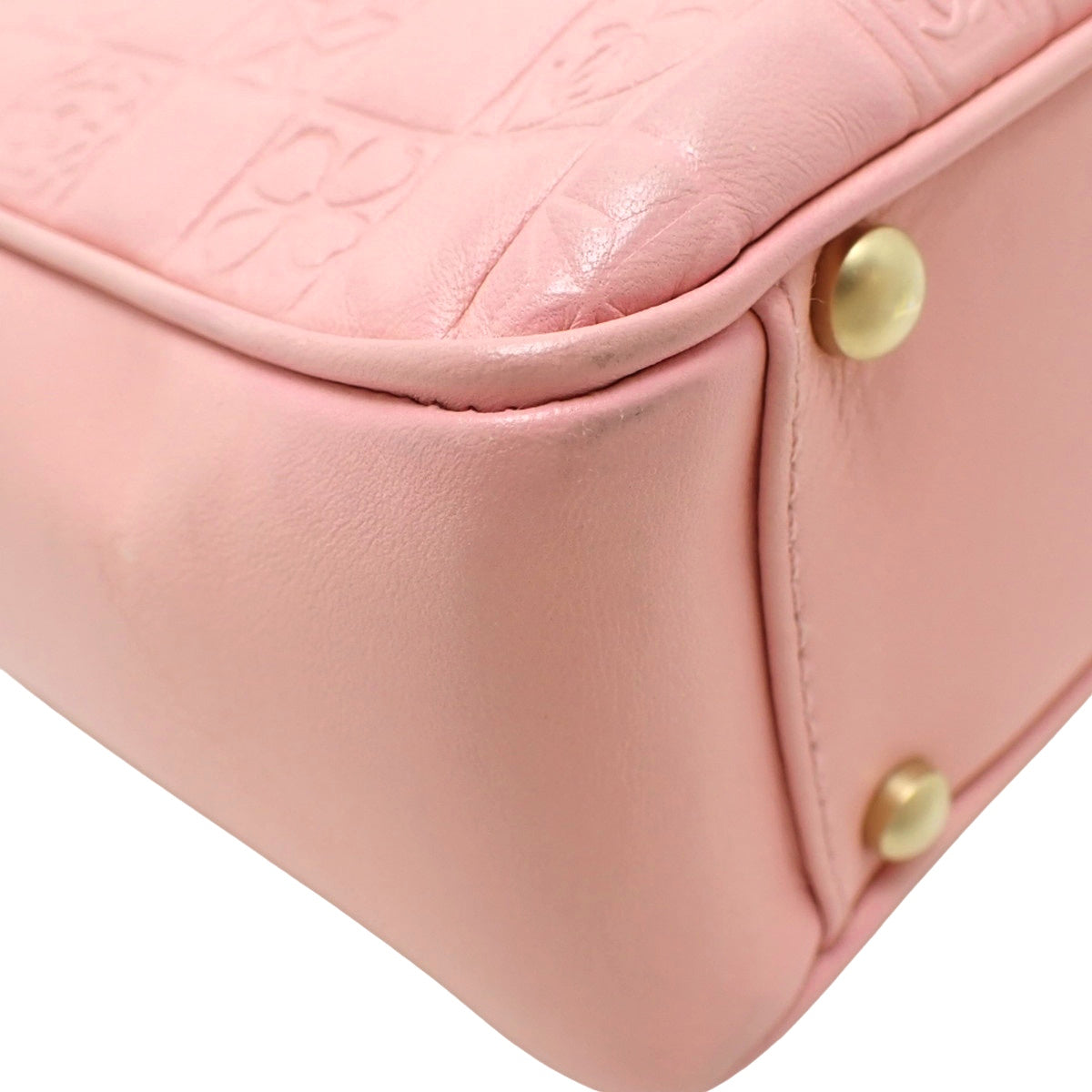 Choco Bar Icon Tote Bag, Lambskin, Pink