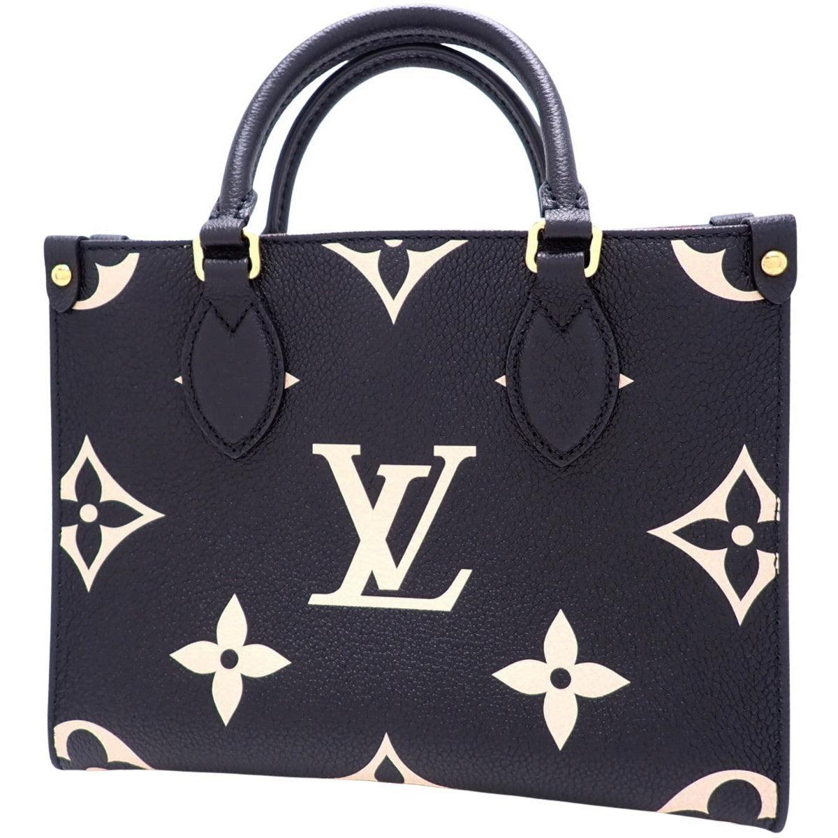 Monogram Empreinte On The Go PM, Black, Beige, M45659