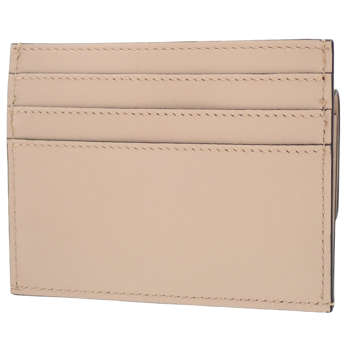 Baguette Card Case, Leather, Pink Beige/Black, 8M0423 ADP6 F1CN7