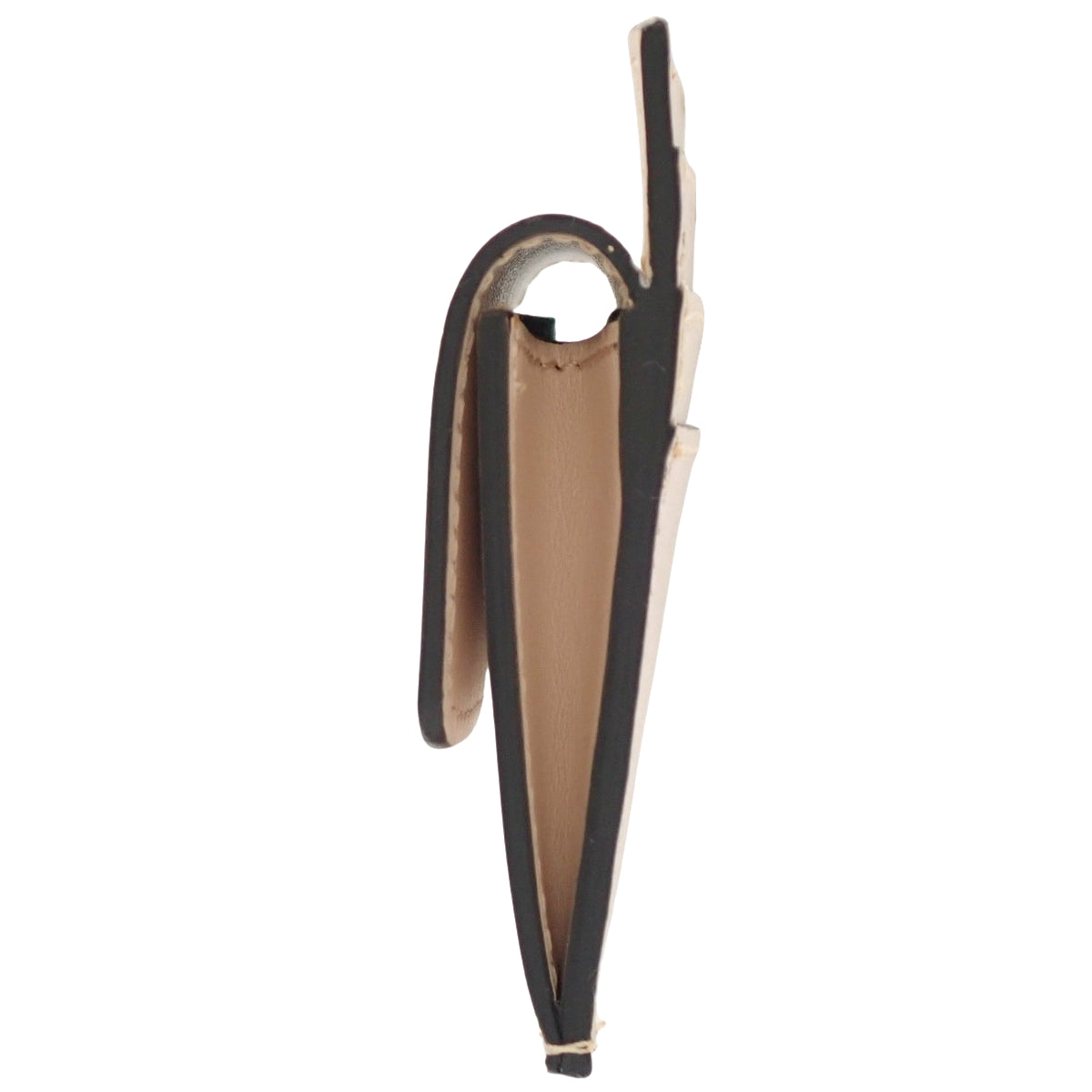 巴格特卡片夹,皮革材质,粉米色/黑色,8M0423 ADP6 F1CN7