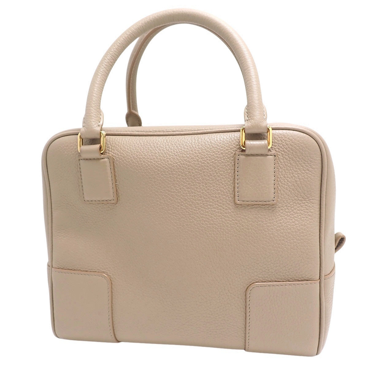Amazona 19 Square Bag in Calfskin, Beige (A039N10X10)