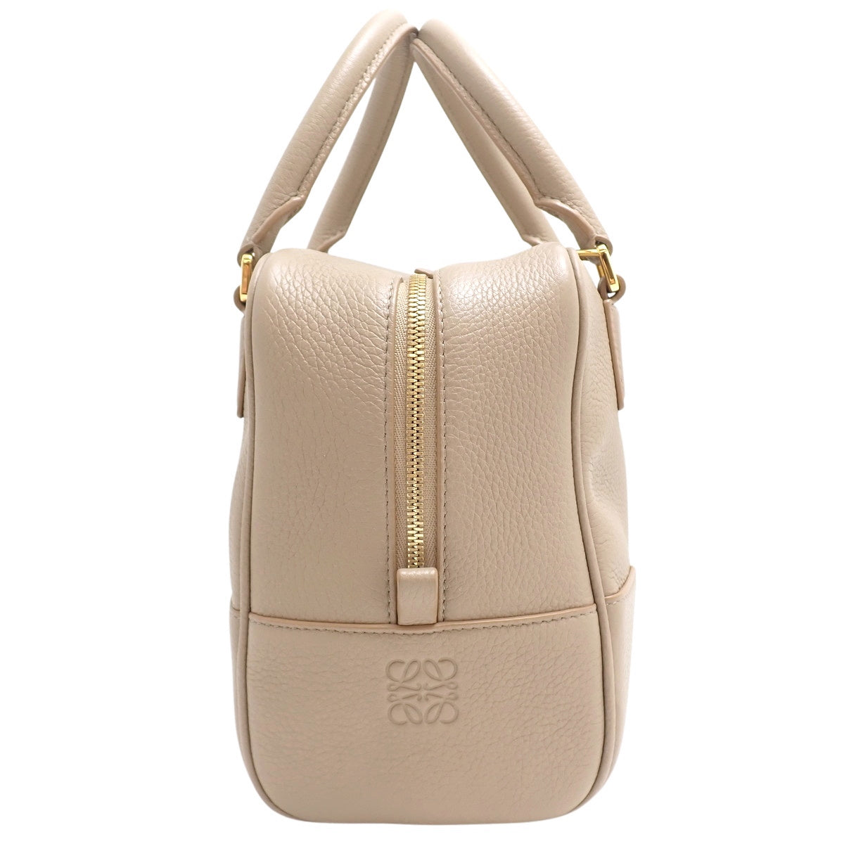 Amazona 19 Square Bag in Calfskin, Beige (A039N10X10)