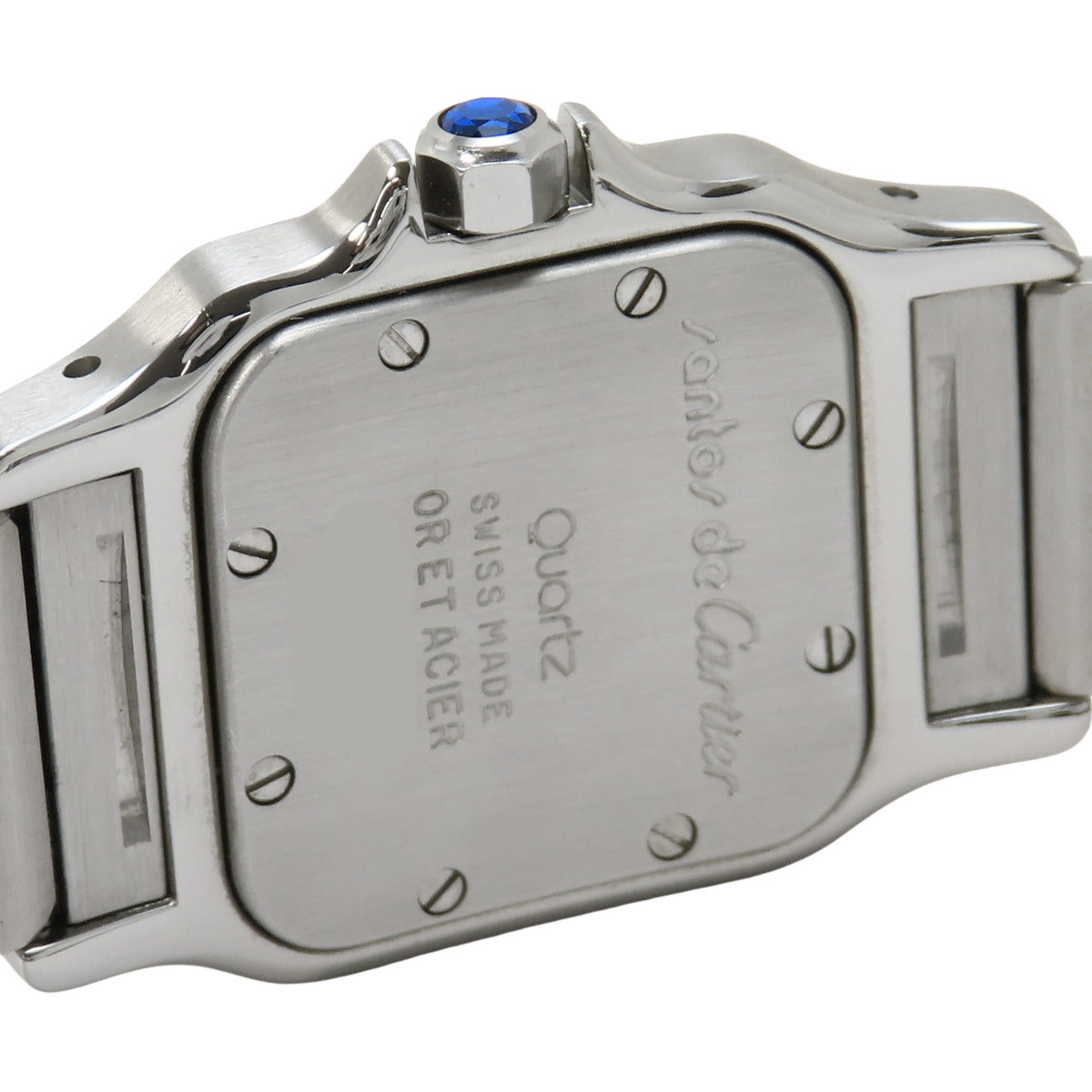 Santos-Galbee SM W20012C4 YG/SS 象牙色 石英表