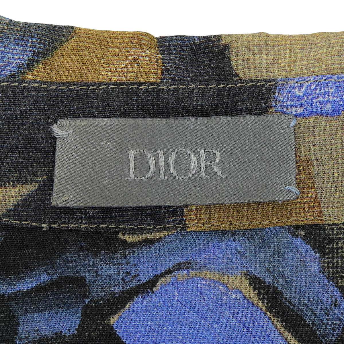 Dior×Alex Foxton 2020年合作款印花衬衫,尺码38。
