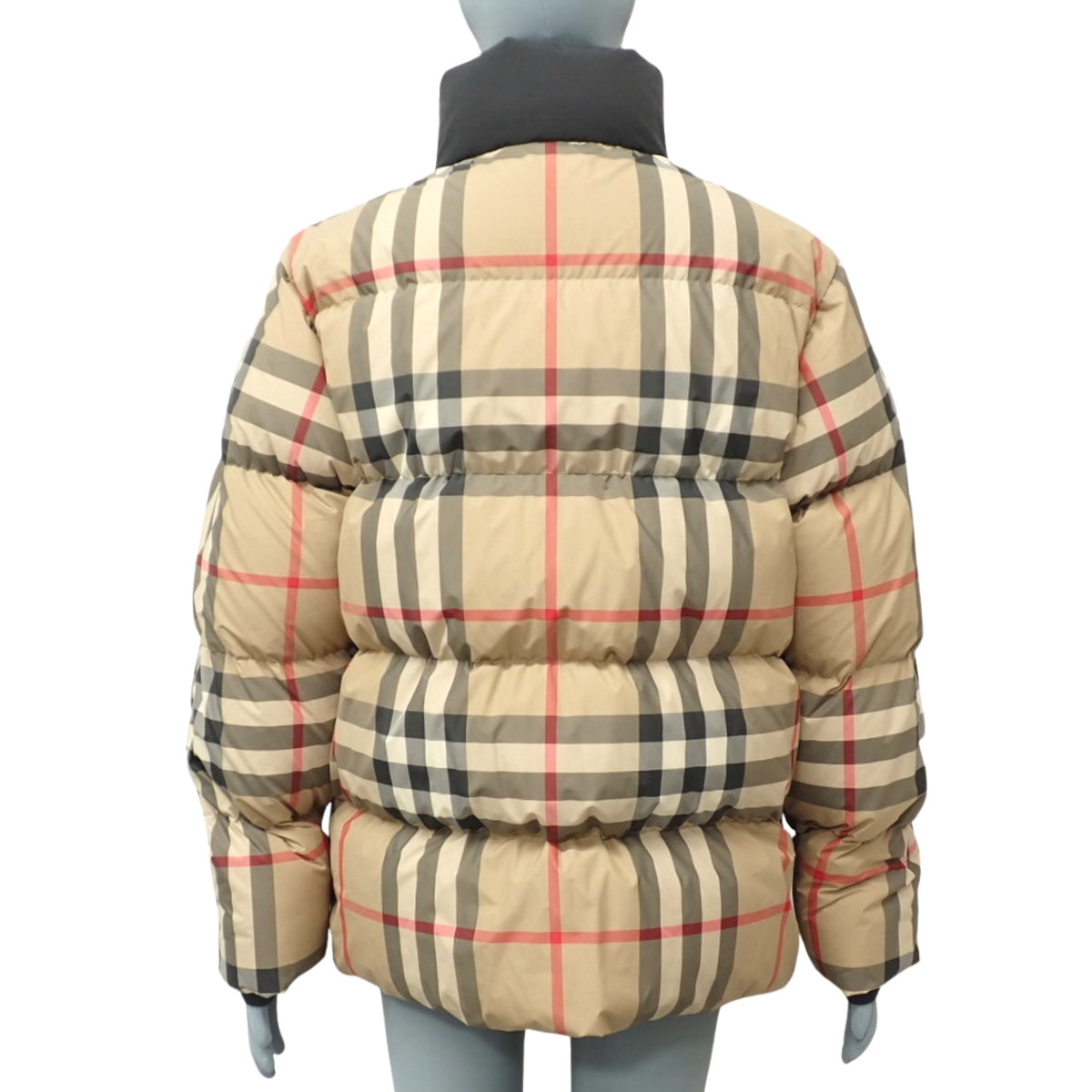 诺瓦格纹羽绒服 M 米色