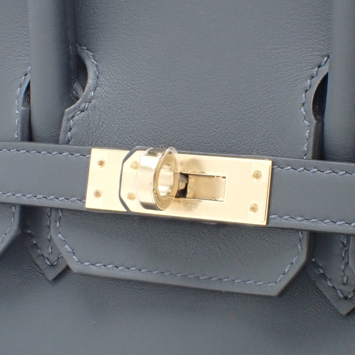 【新品】Birkin 25 K刻印 Swift 雾霾灰 香槟金五金