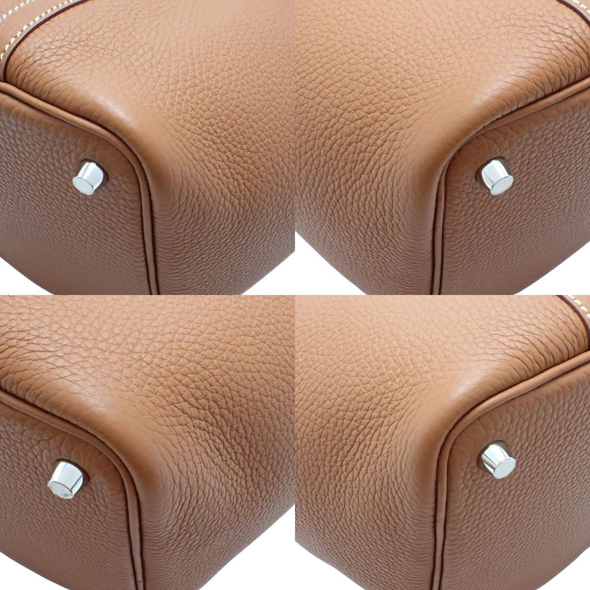 【新品】ピコタンロックPM K刻印 トリヨンクレマンス パラジウム金具 ゴールド シルバー金具
