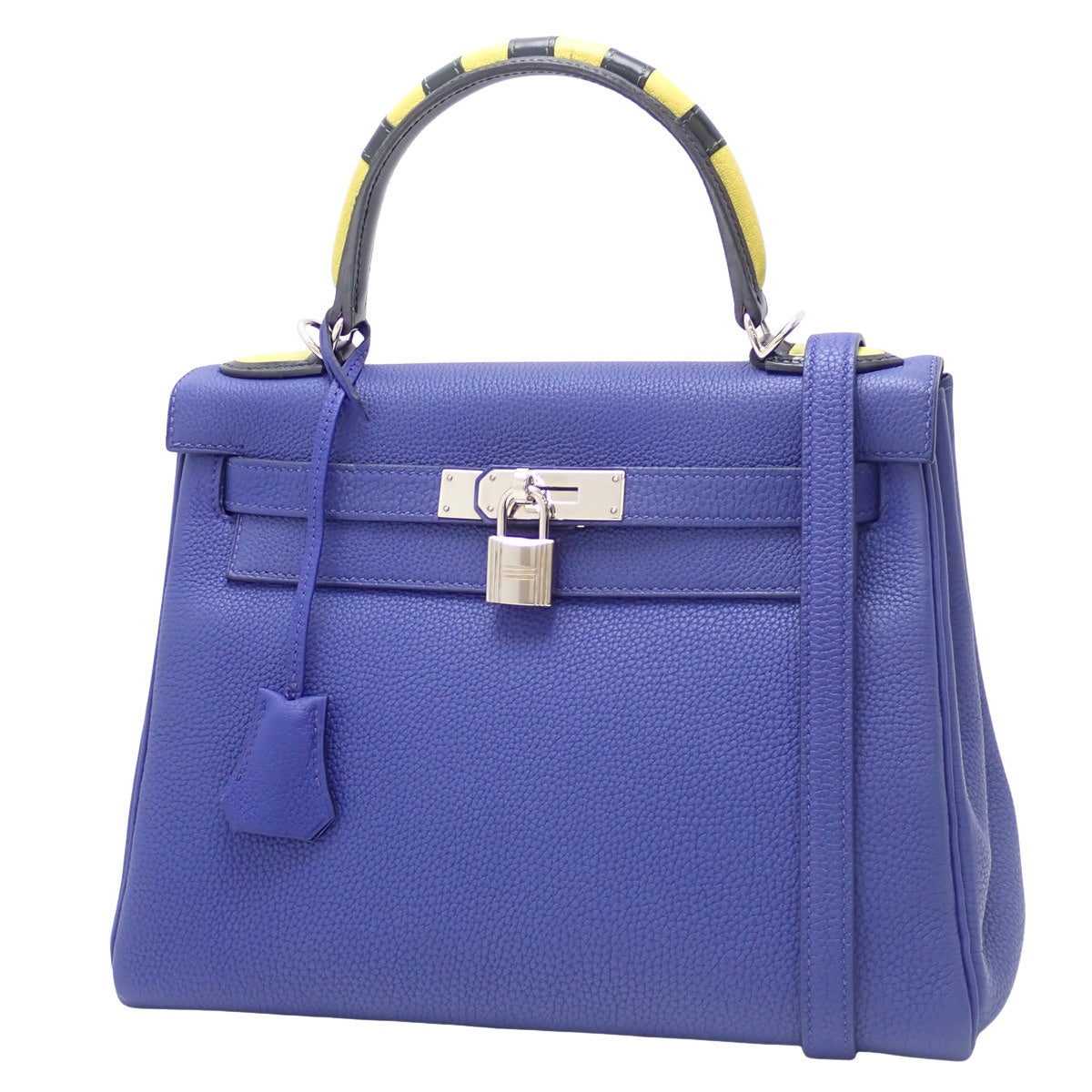 ケリーギャロップ28 (内縫い) トゴ パラジウム金具 ブルーエレクトリック シルバー金具 A刻印