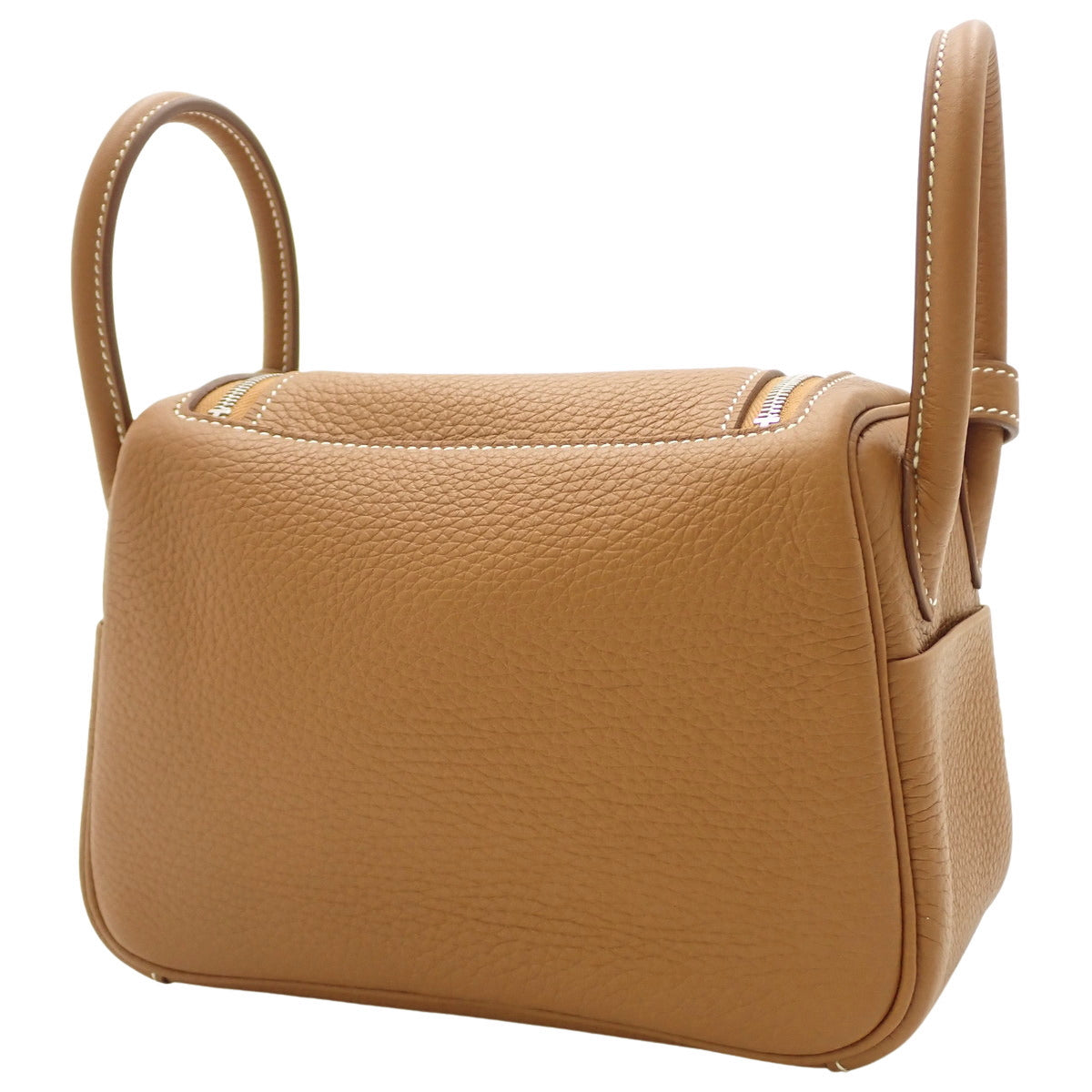 【未使用】Lindy Mini Taurillon Clemence 钯金扣 金色 银色扣 W刻印