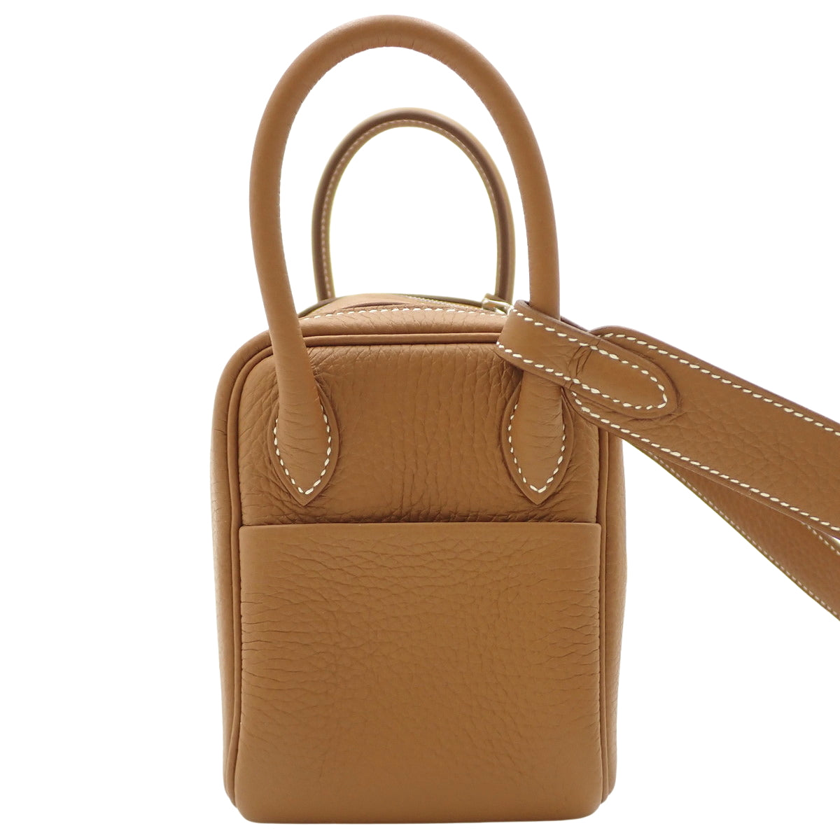 【未使用】Lindy Mini Taurillon Clemence 钯金扣 金色 银色扣 W刻印