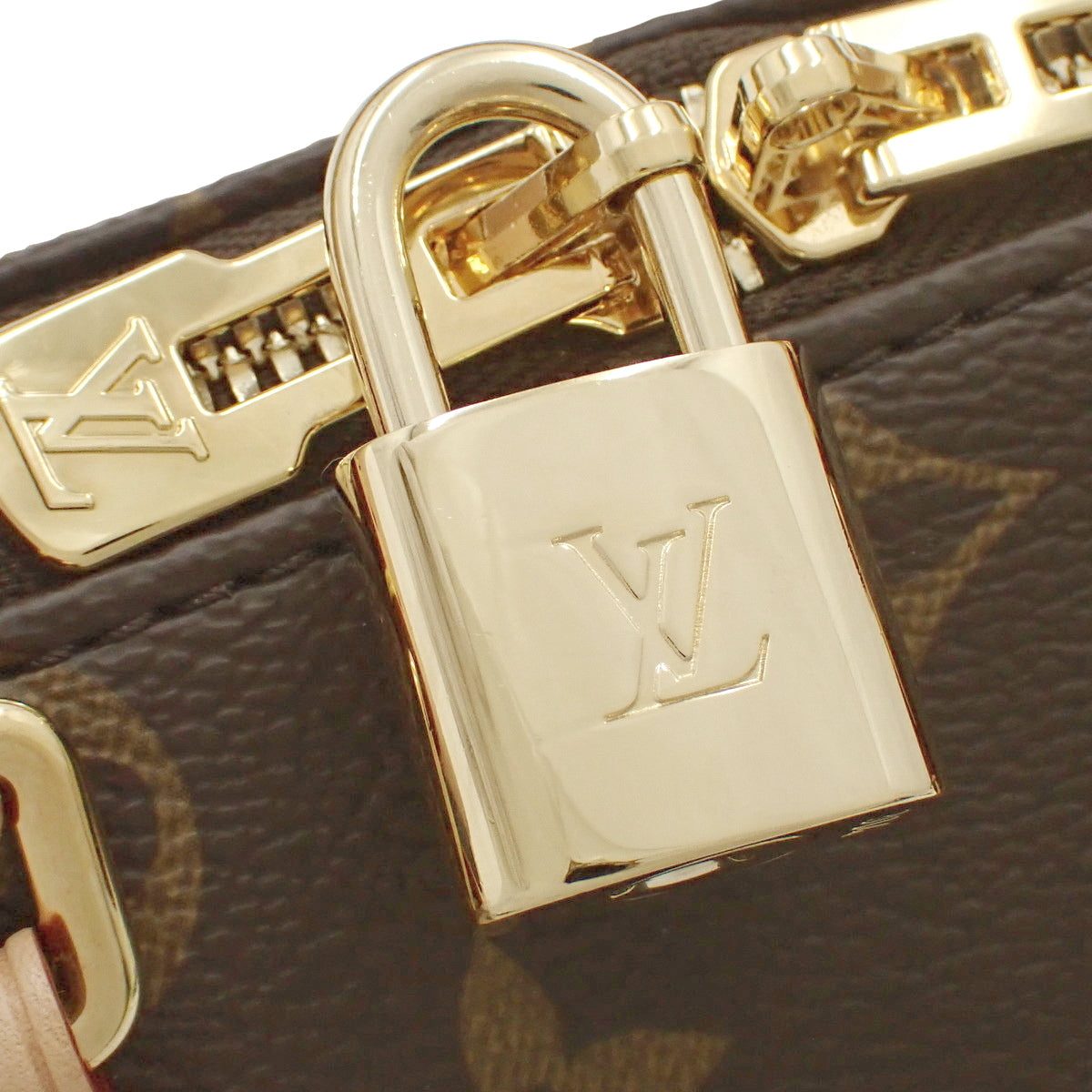 Monogram Speedy Bandouliere 20, Monogram Canvas, Brown, M46594