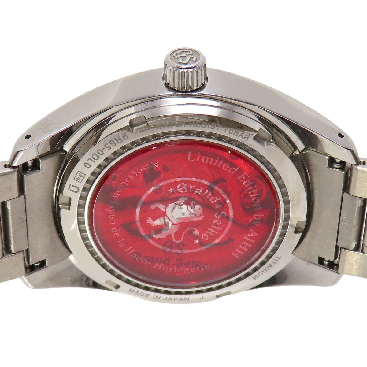 Heritage Collection AJHH 特别限量版 SBGA421 TI 雪白 Spring Drive 男士腕表,限量 390 枚