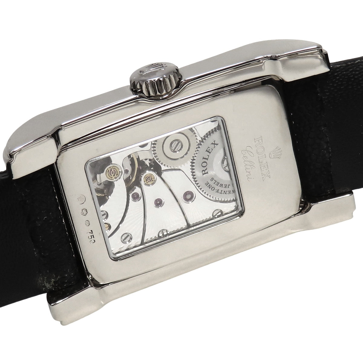 チェリーニ プリンス 5443/9 WG/革 M番 サンビーム 手巻き メンズ