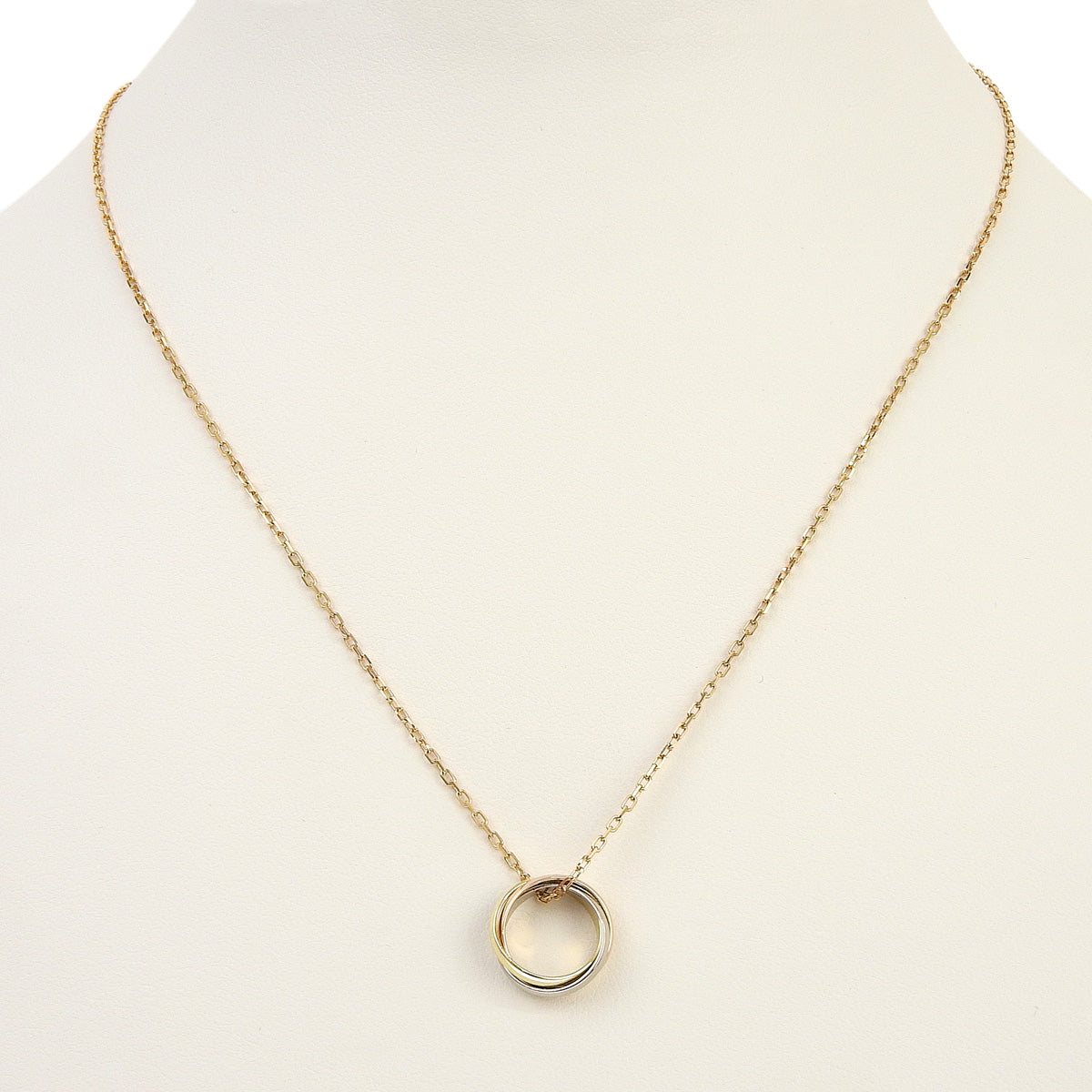 Baby Trinity Necklace K18YG PG WG