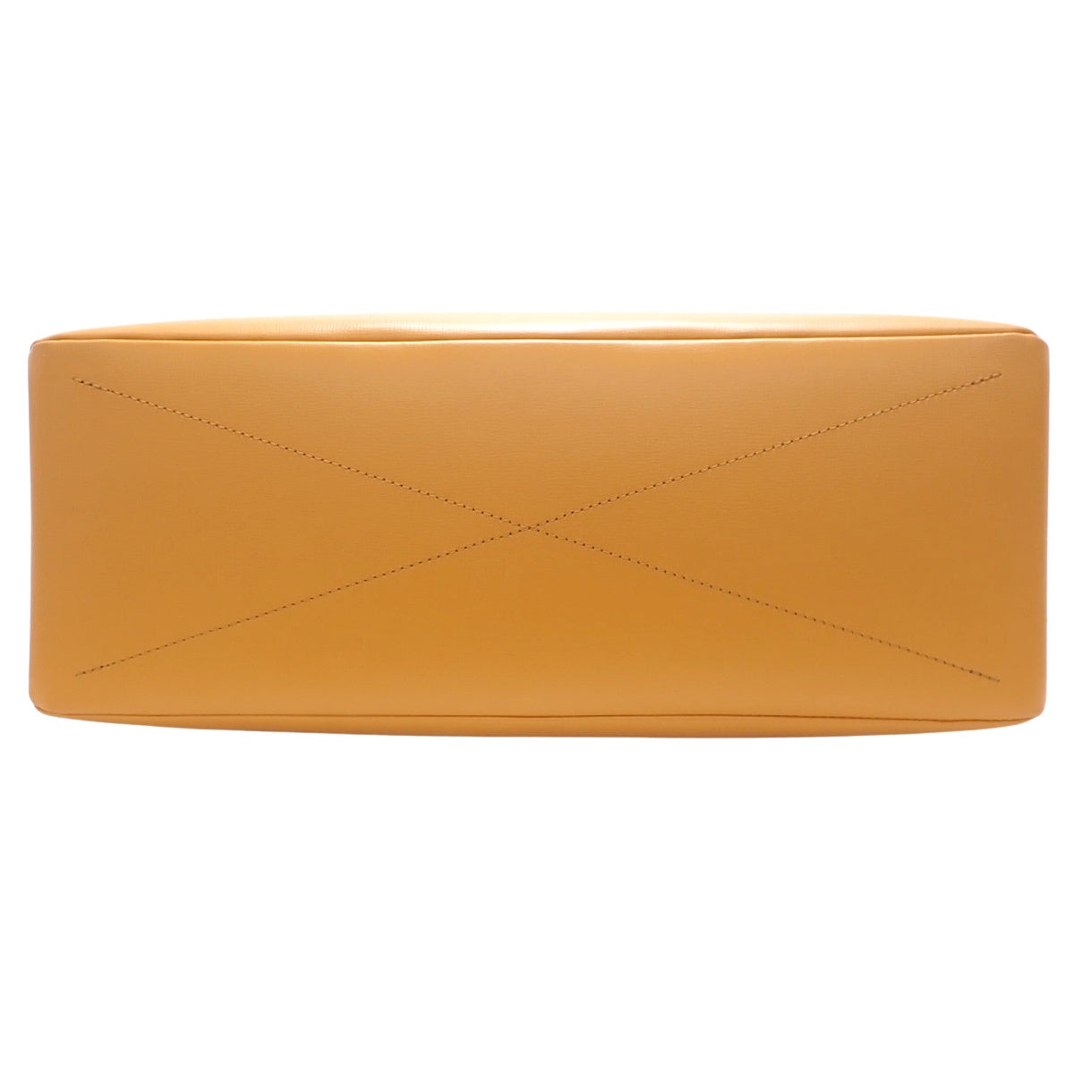 Shopper Tote MM Leather Saffron M24457