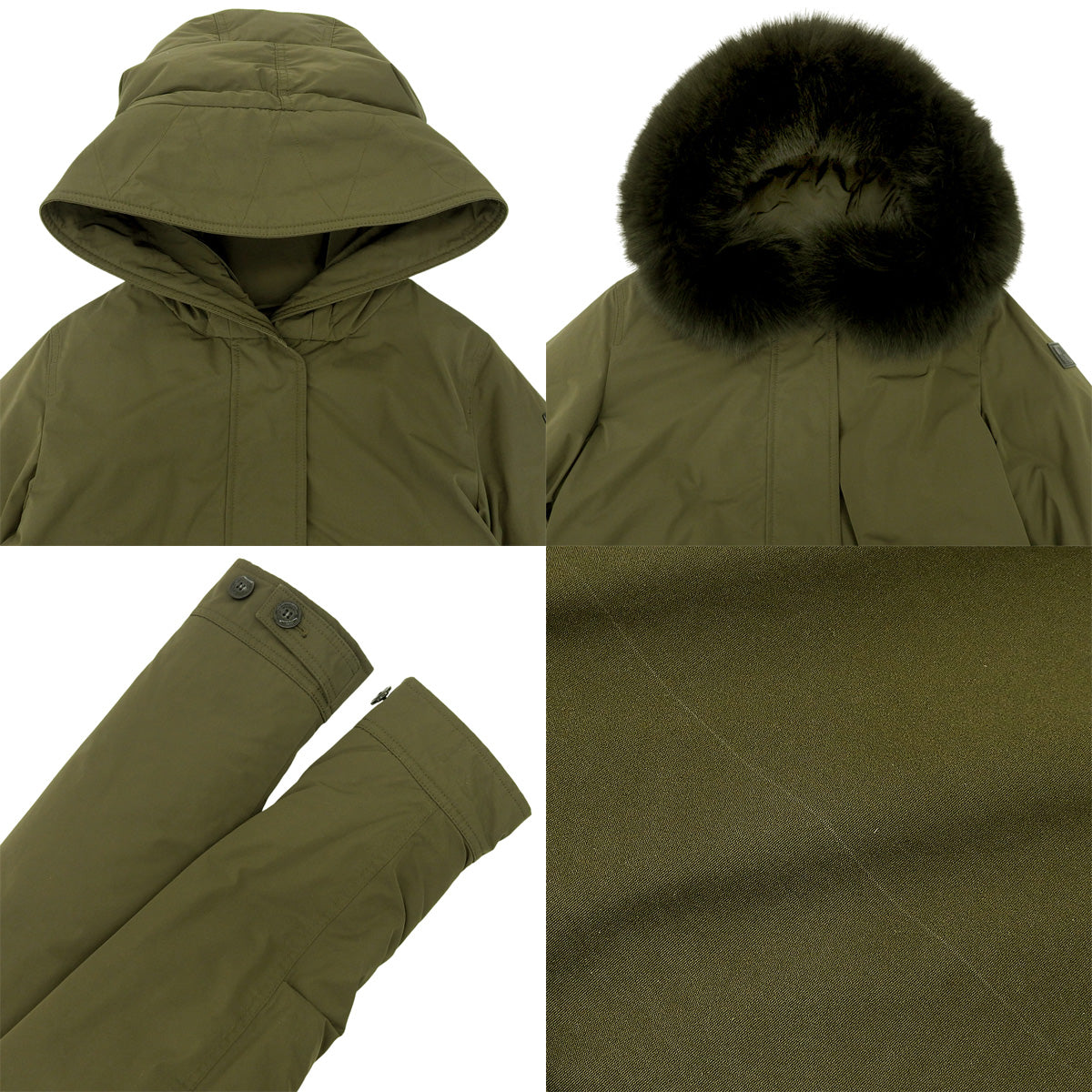 キーストーン パーカー S WOOLRICH ウールリッチ フォックスファー ダウン