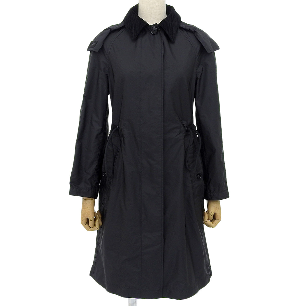 ナイロン コート 34 フード付き