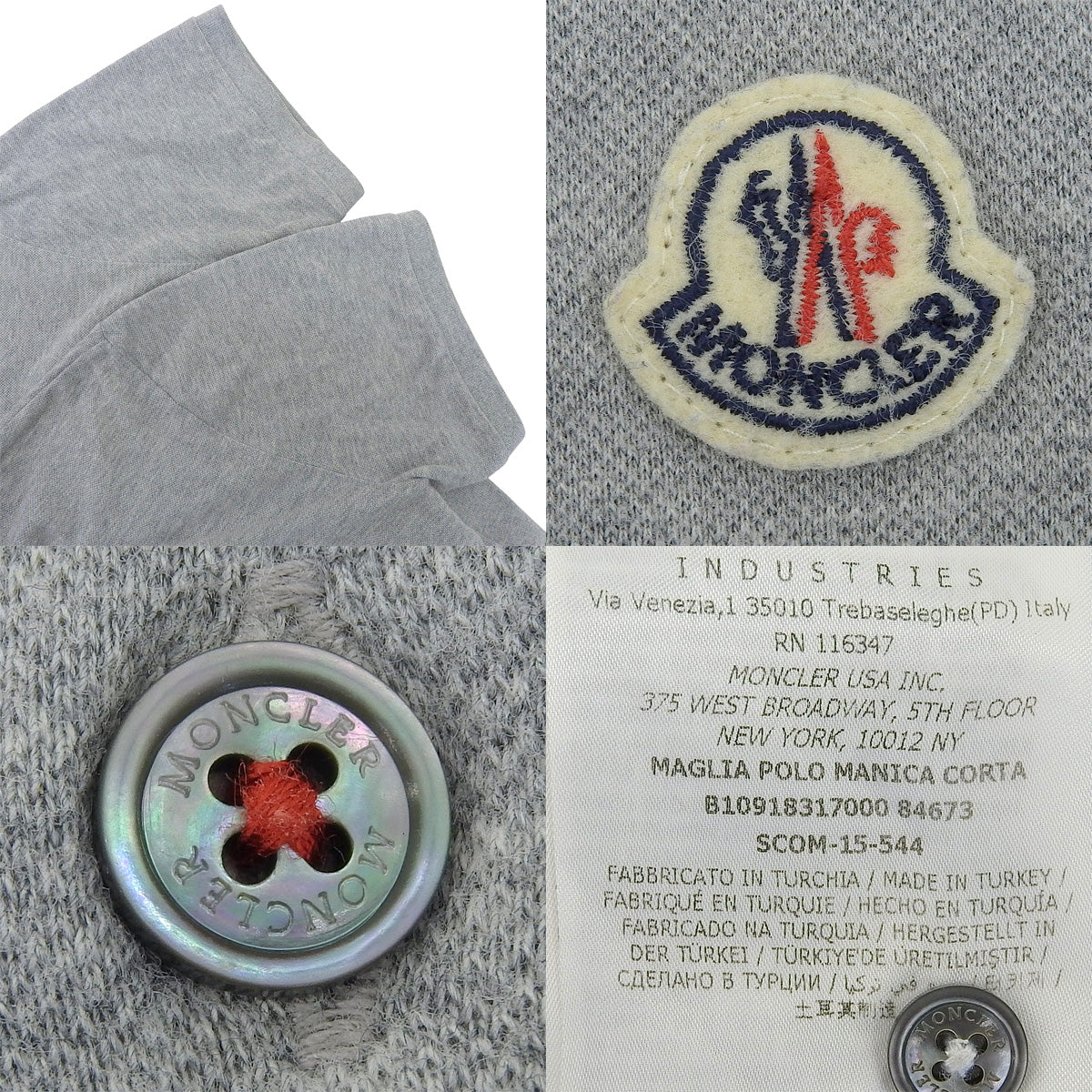 MAGLIA Polo Shirt, 2015, Size S, Short Sleeve