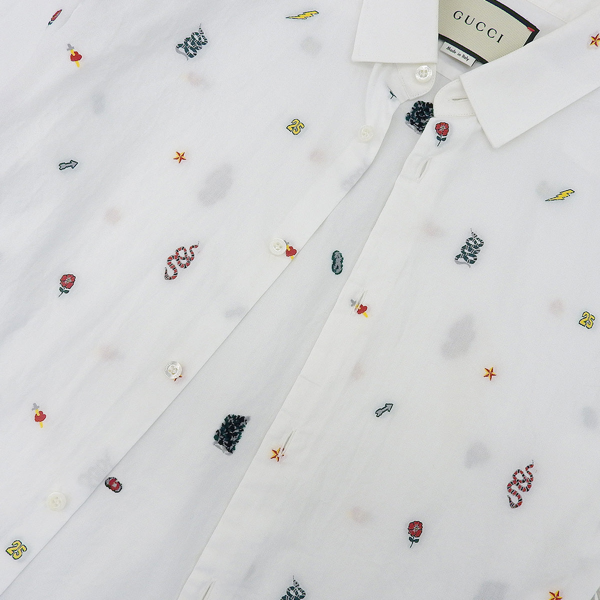 シンボルズ オックスフォード デューク シャツ 2018年 38/15 アパレル ファッション 長袖 衣類 刺繍