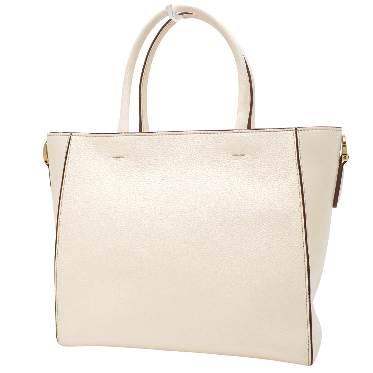 T Timeless Bag, Leather, Ivory