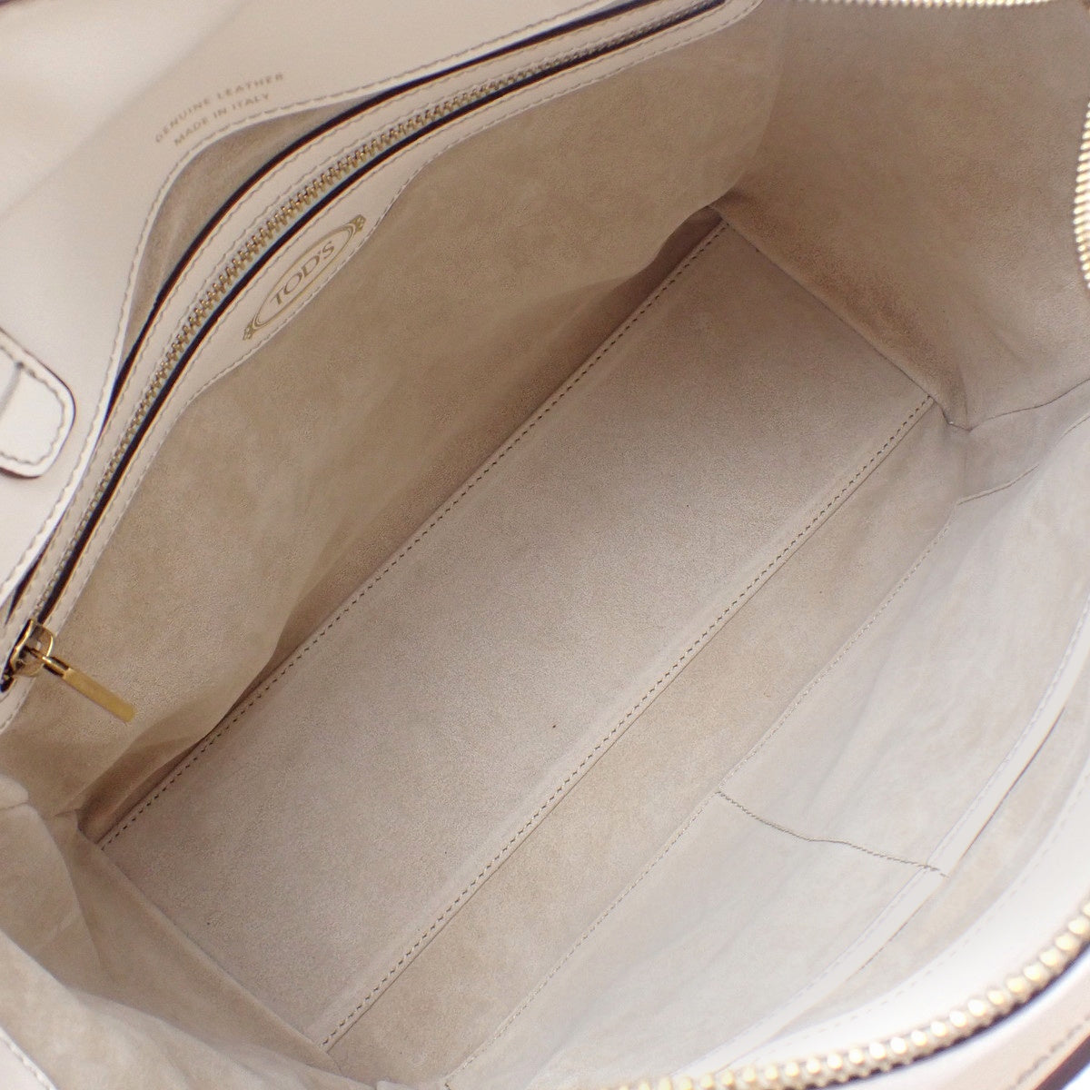 T Timeless Bag, Leather, Ivory