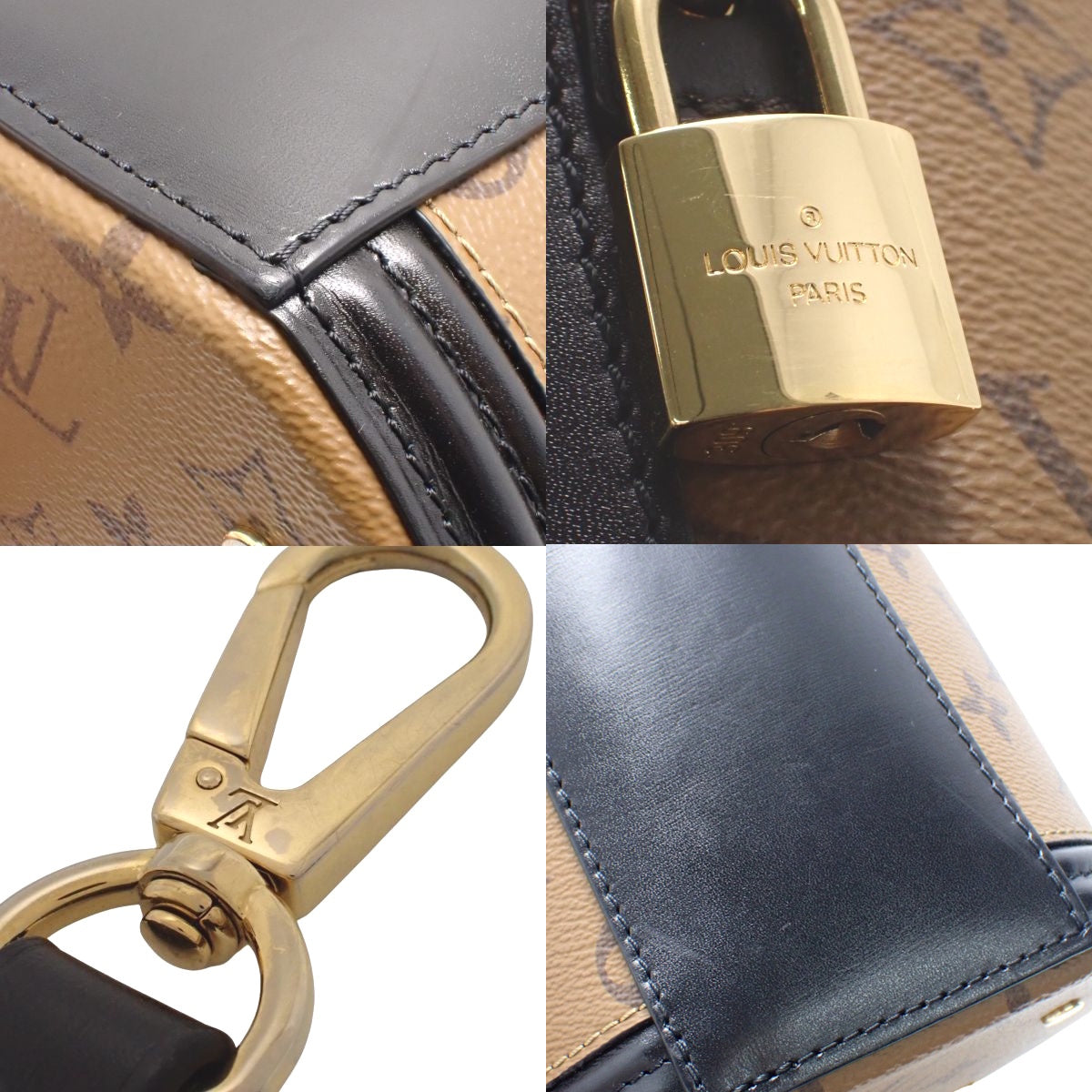 Monogram Reverse Cannes Brown Black M43986