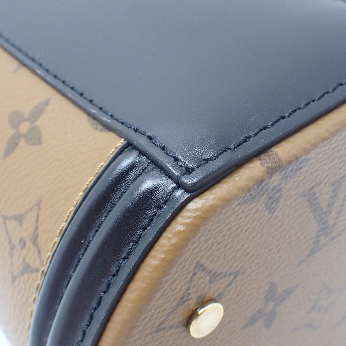 Monogram Reverse Cannes Monogram 小牛皮 棕色 黑色 驼色 M43986